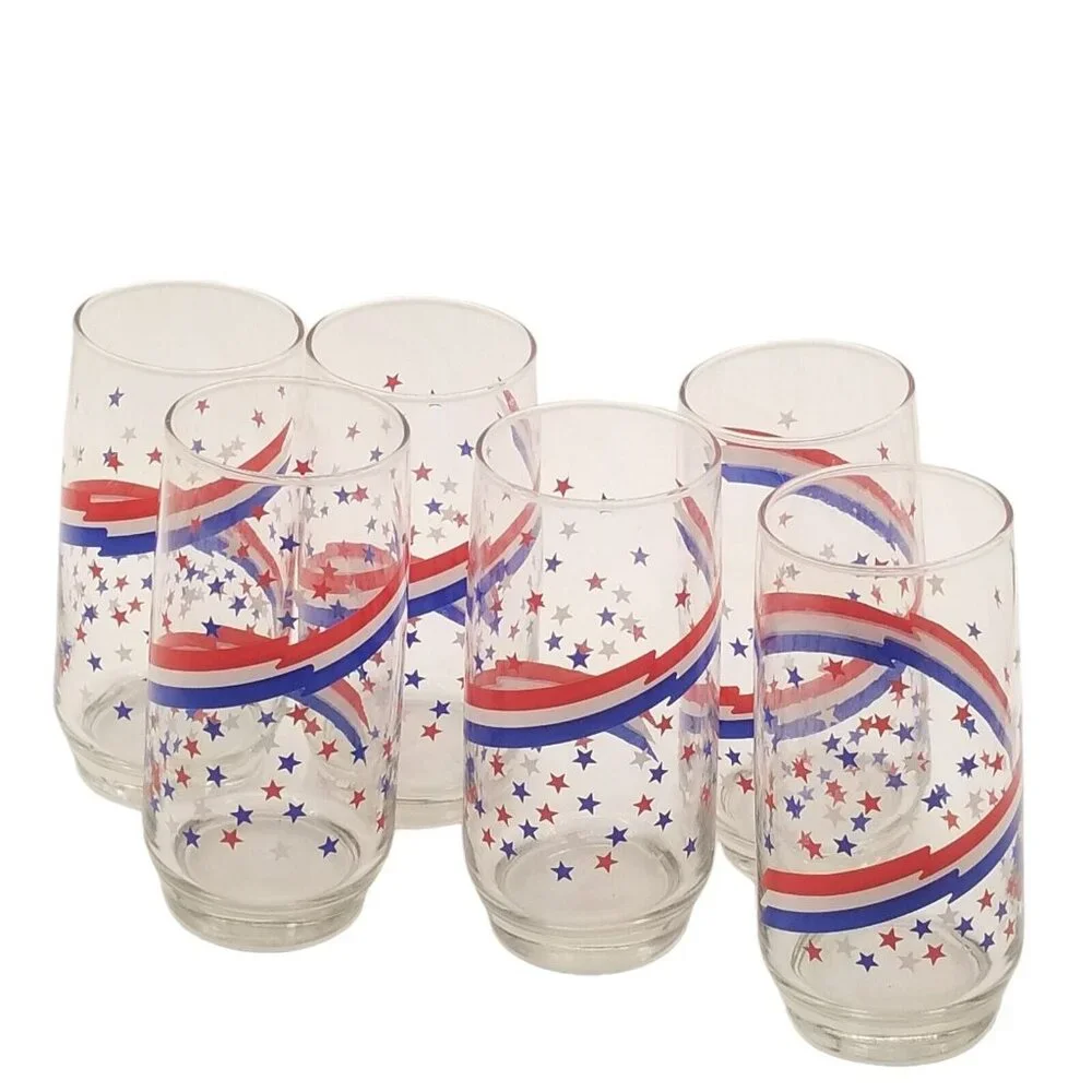Libbey vintage stars